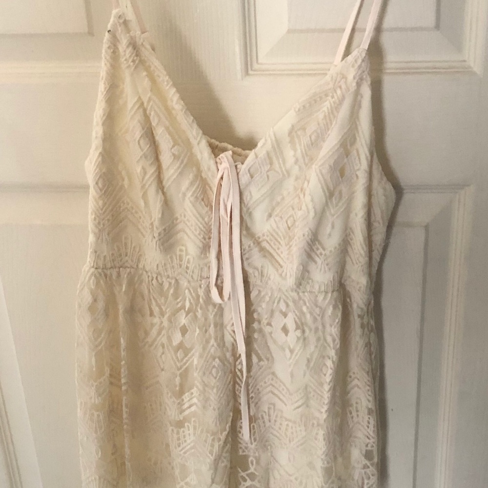 Lace maxi dress